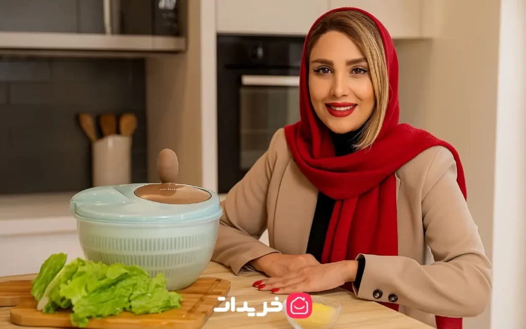 خرید بهترین سبزی خشک کن دستی بزرگ