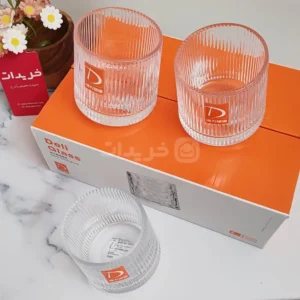 لیوان دلی مدل چرخشی مجموعه 6 عددی
