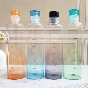 بطری آب پیرکس رنگی