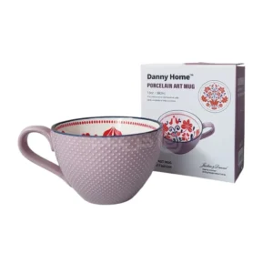 قیمت و خرید فنجان لته خوری دنی هوم رنگ صورتی