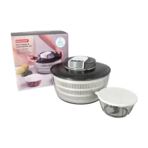 قیمت و خرید ست سبزی خشک‌ کن و خردکن دستی دنی هوم (2 کاره) کد DH3113-GREY