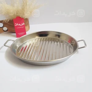 خرید و قیمت تابه گریل نقره ای