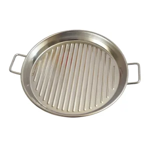 خرید و قیمت تابه گریل استیل نقره ای کد x292