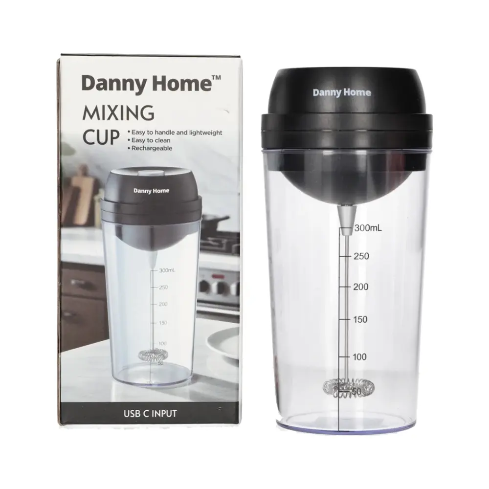 danny-home-mixing-cup-1 قیمت و خرید همزن و کف ساز شیر و قهوه شارژی دنی هوم کد CH-537